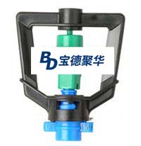 框架旋转喷头