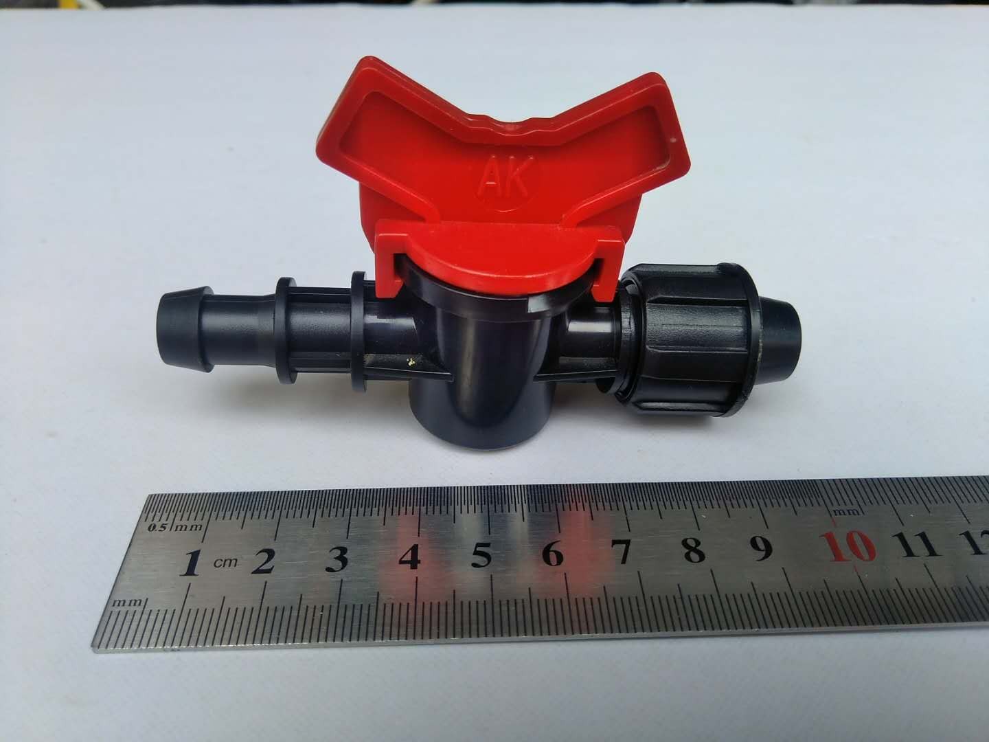16锁母旁通阀（红）